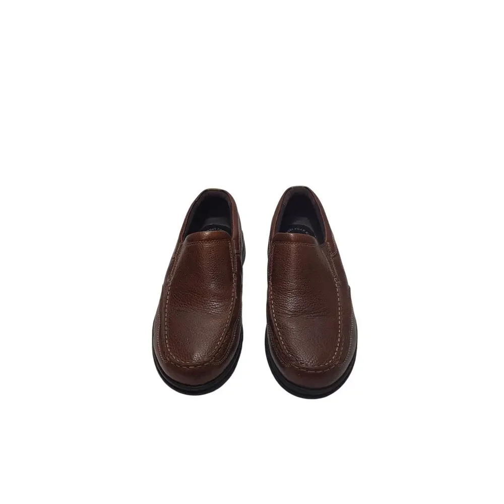 mens rockport metro path on java leather shoes size 8